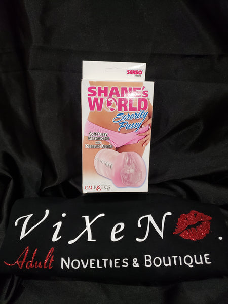 Shane's World Masturbator w/ Pleasure Beads